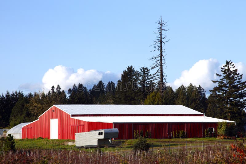 Large barn.