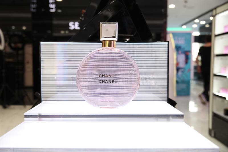 Chanel Chance Perfume on Shop Display for Sale, Fragrance Launched by  French Couturier Gabrielle `Coco` Chanel Editorial Stock Image - Image of  hygiene, chance: 168080294