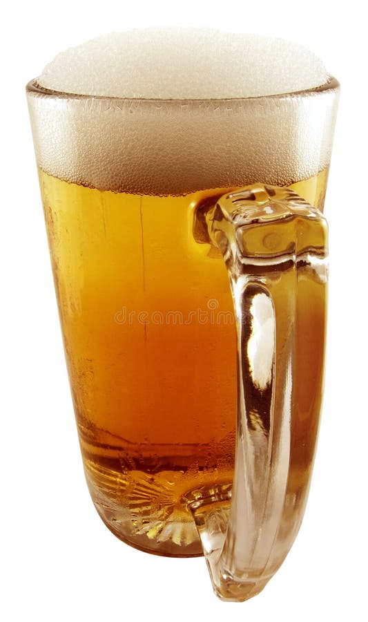 Large Beer Mug stock photo. Image of object, kvas, household 11518760