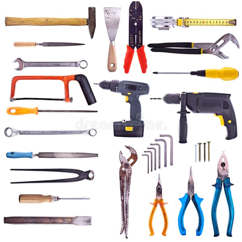 Large Collection Of Used Tools