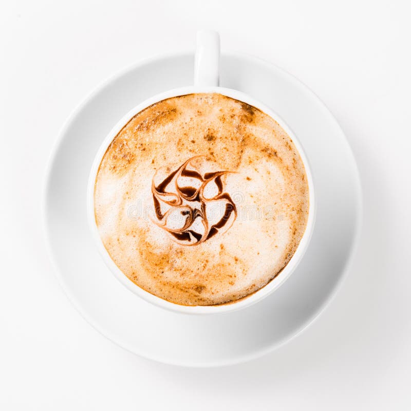 Large cup of coffee stock photo. Image of cafe, foam 33322158