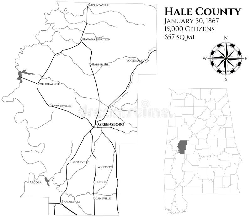Hale County, Alabama Counties in Alabama, United States of America,USA