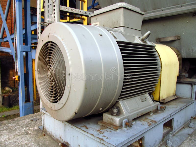 Large electric motor stock photo. Image of large, steam 22191018