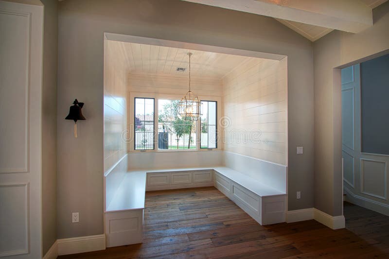 Large family nook in new Arizona home stock image Large family nook in new Arizona home stock image