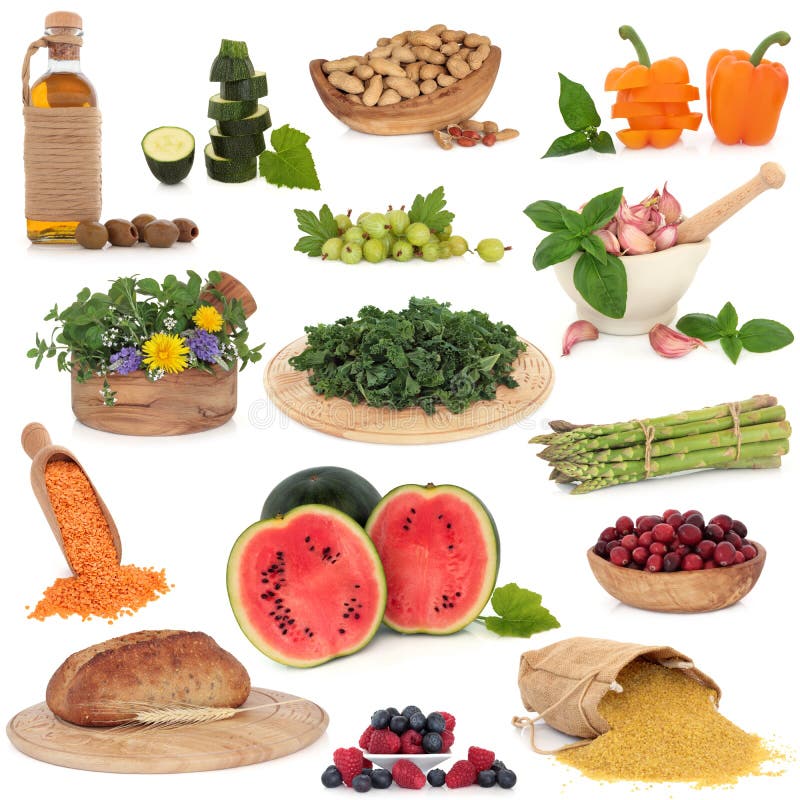 Large Food Collection royalty free stock images Large Food Collection royalty free stock images