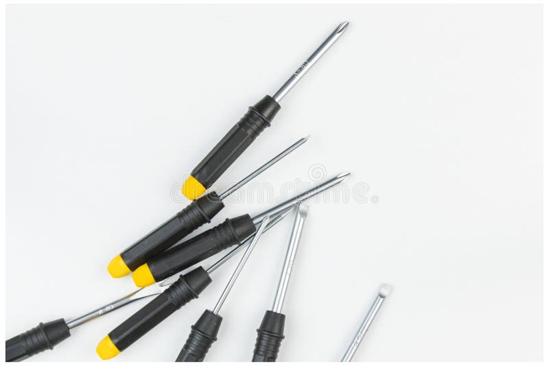 Large Group of Different Screwdrivers Stock Photo Image of torx, professional 268093428