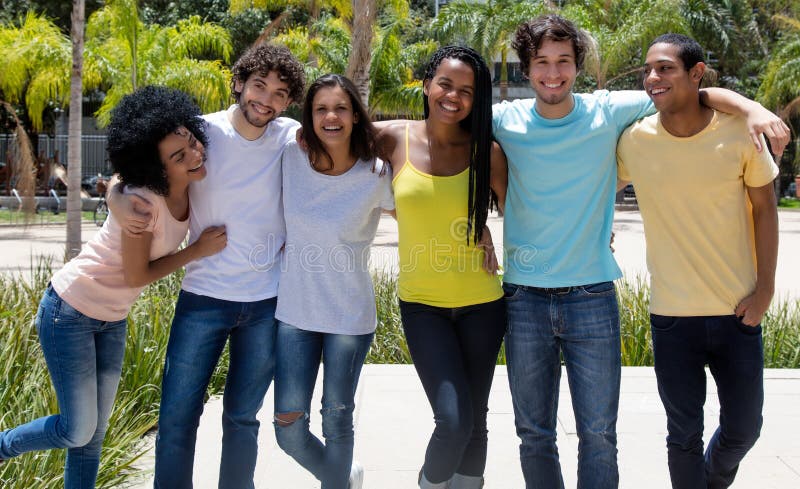 Large group of laughing international young adult people royalty free stock image Large group of laughing international young adult people royalty free stock image