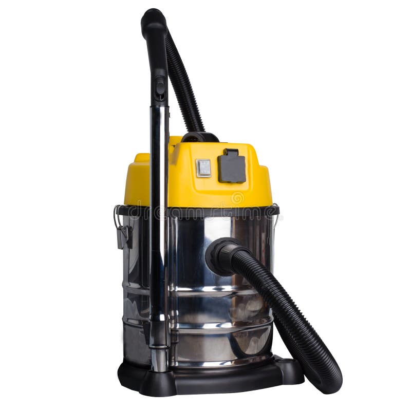 Large Industrial Vacuum Cleaner Yellow Stock Photo Image of