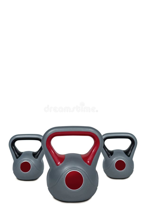 Large kettlebells stock photo. Image of exercising, lifestyle 61415332