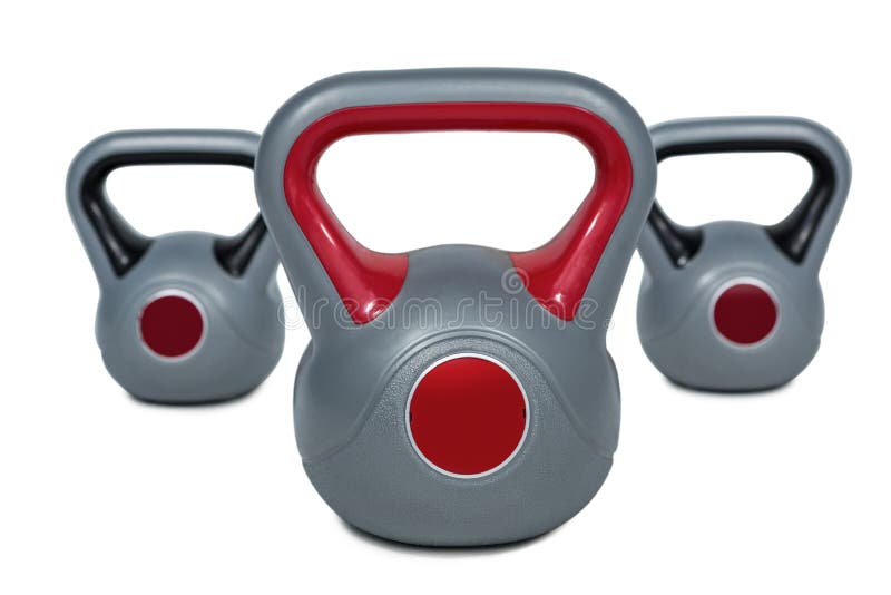 Large kettlebells stock photo. Image of exercising, lifestyle 61415332