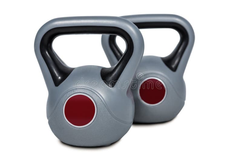 Large kettlebells stock photo. Image of exercising, lifestyle 61415332