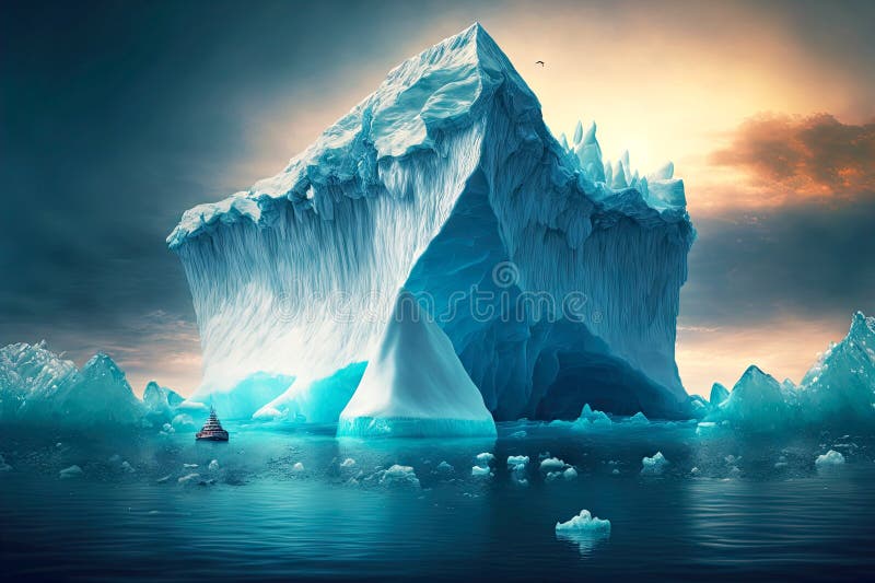 Iceberg Floes Stock Illustrations – 209 Iceberg Floes Stock ...