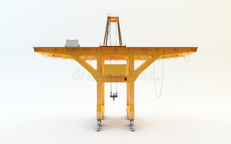 Large mobile container Cargo harbor crane