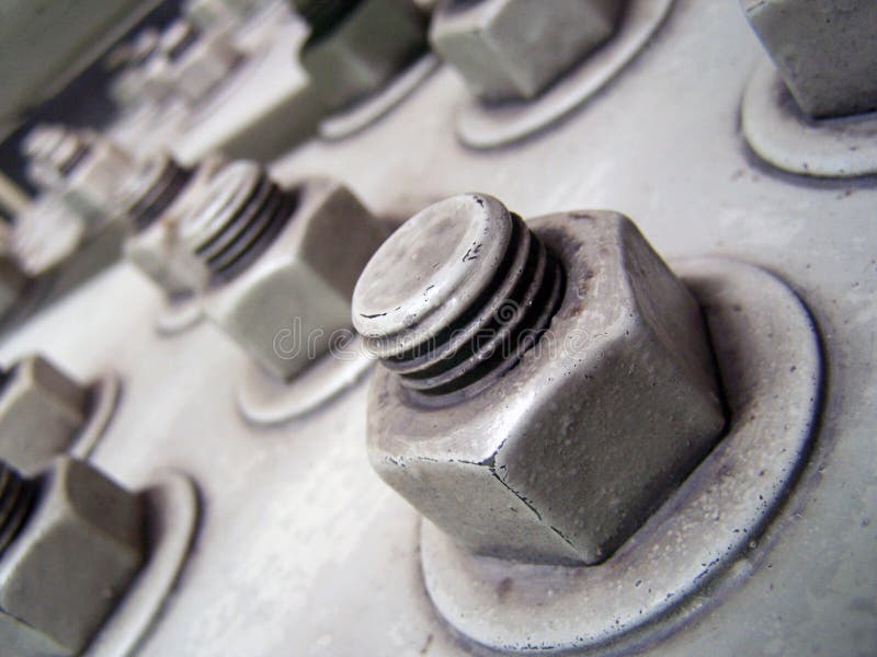 Large Nuts and Bolts stock photo. Image of nuts, 4637934