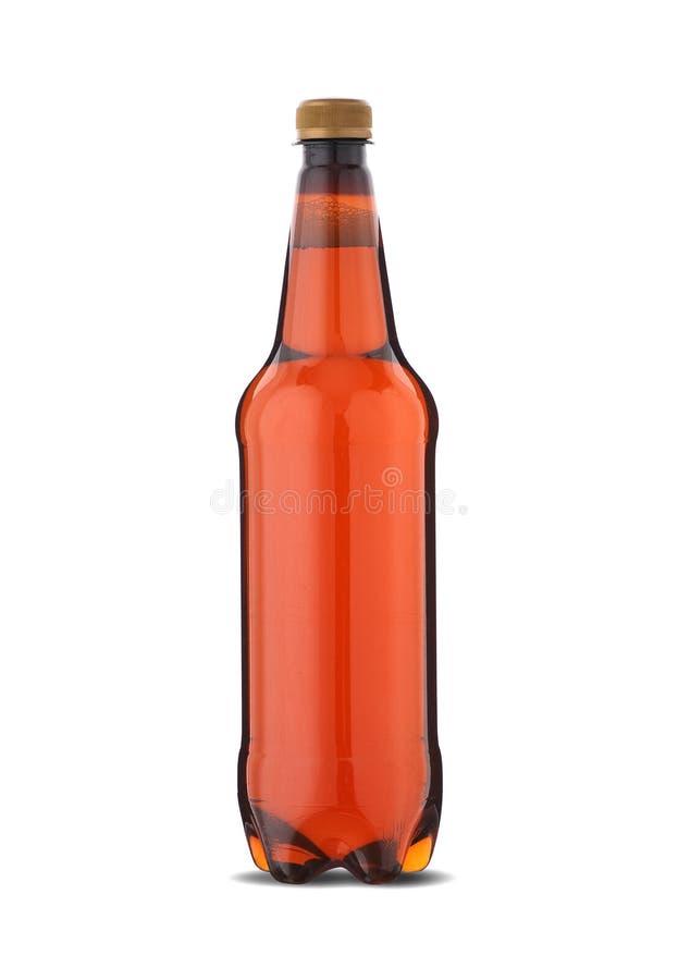 Large Plastic Bottle with Beer Stock Photo Image of beer, liquor