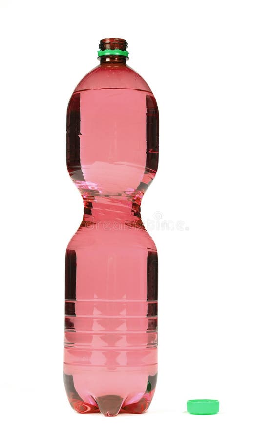 Large Plastic Bottle of Water Stock Photo Image of water, purple