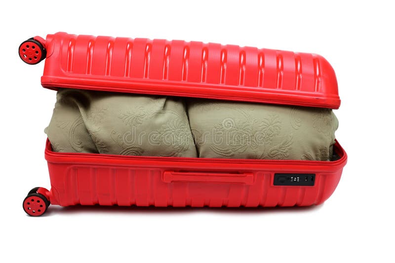 canvas suitcase with wheels