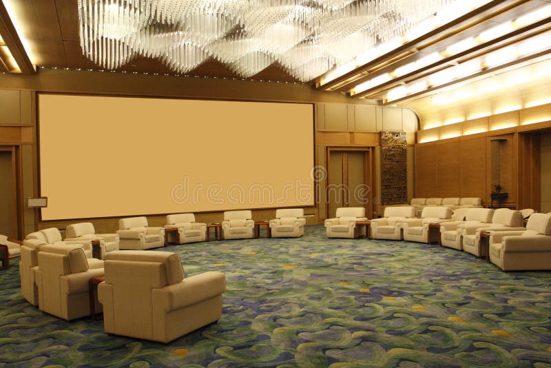 A large reception room