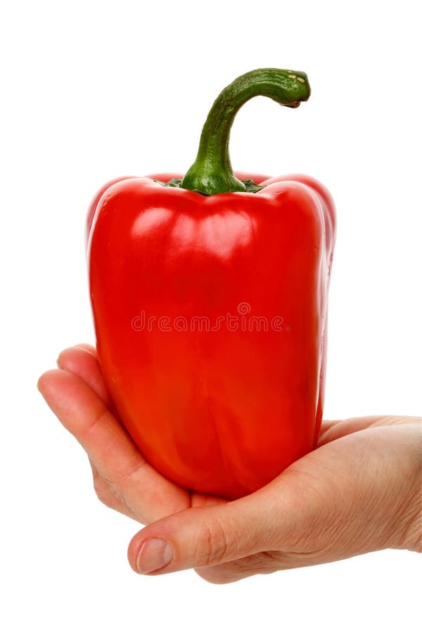Large red bell pepper