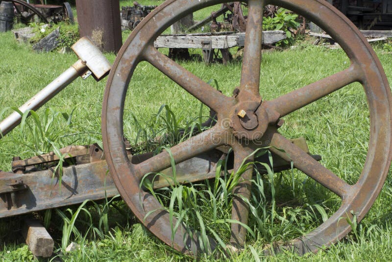 Large rusty drive wheel stock images Large rusty drive wheel stock images