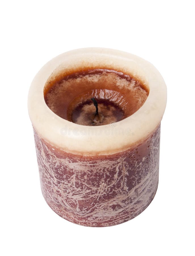 Large Scented Candle stock photo. Image of aromatherapy 54281926