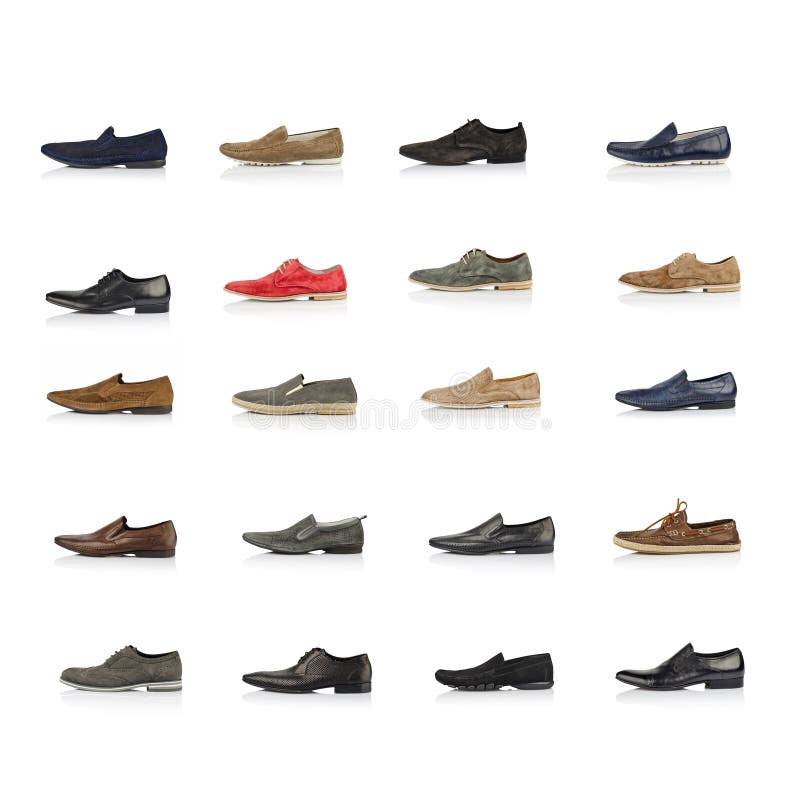 Collection of men shoes stock photo. Image of classic - 7905096