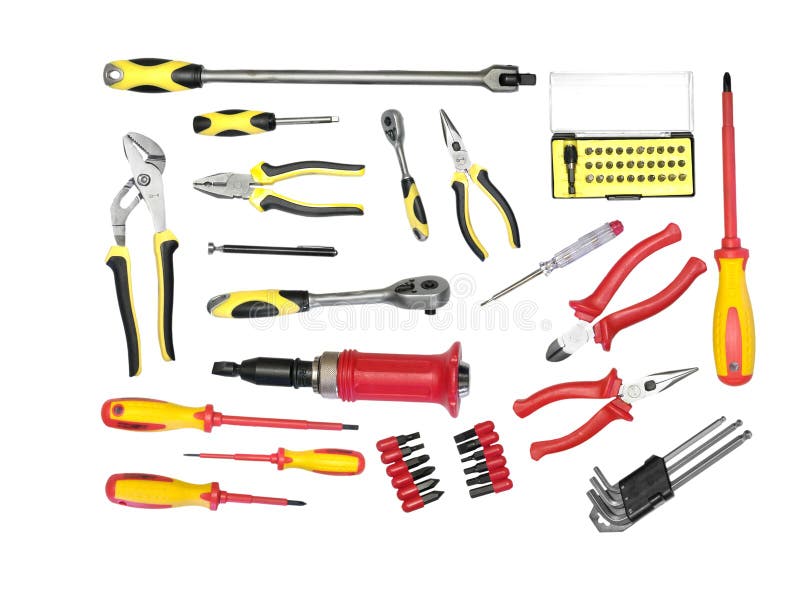 Large set of tools