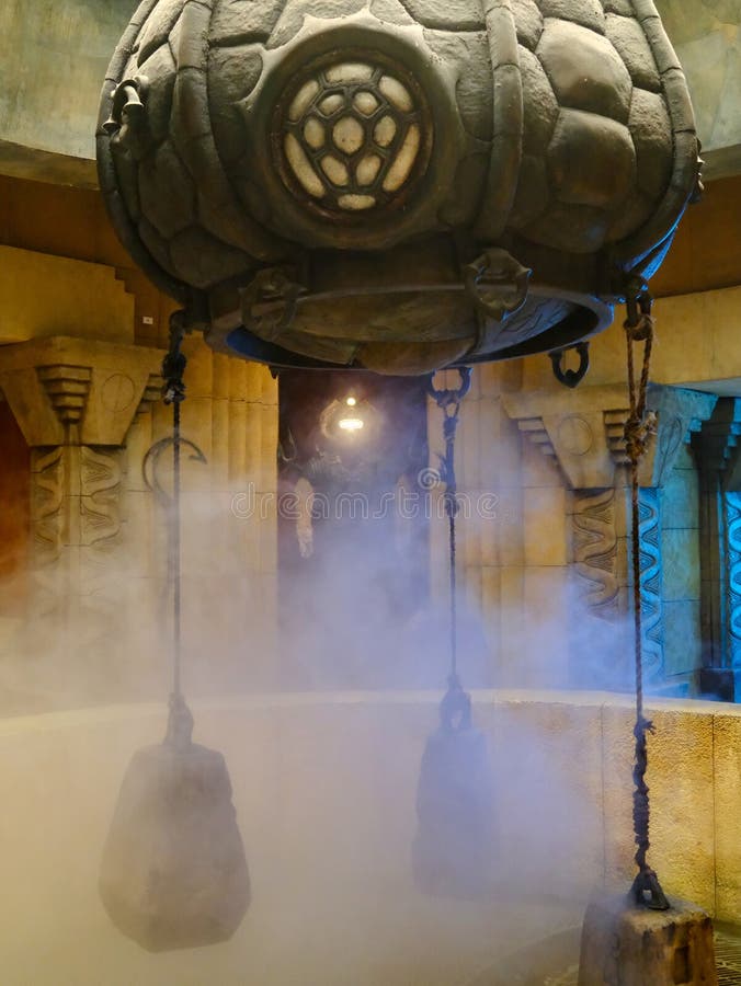 Mythical Atlantis Display on Paradise Island in the Bahamas