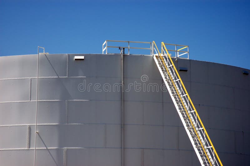Large Storage Tank stock photo. Image of gasoline, outside 5262028