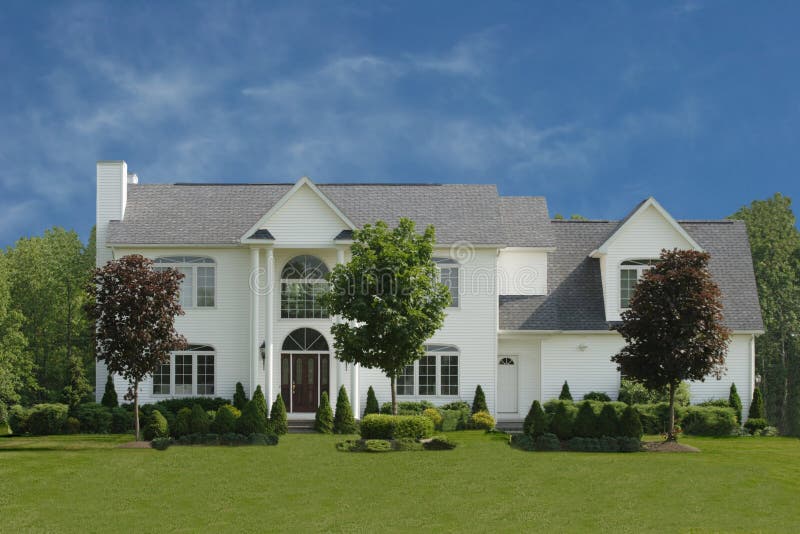 Large White House royalty free stock photos
