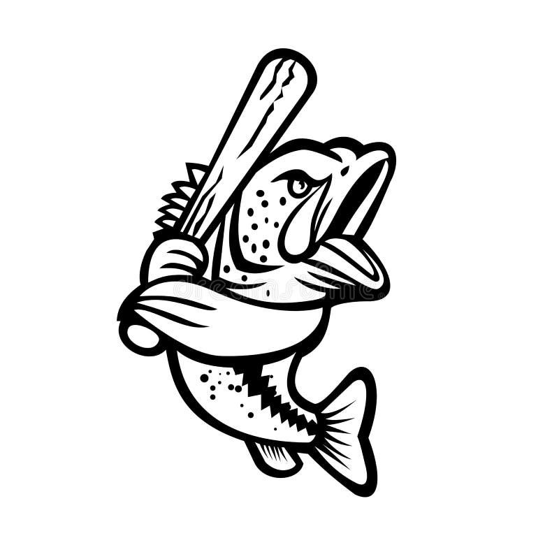 Baseball Bat Fish Logo Stock Illustrations – 15 Baseball Bat Fish Logo  Stock Illustrations, Vectors & Clipart - Dreamstime