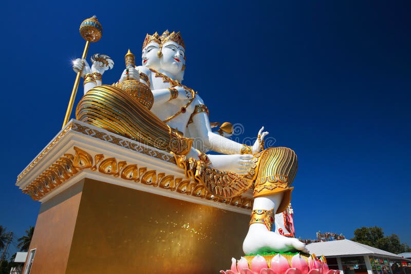 Largest brahma statue stock image. Image of largest, monument - 49091163