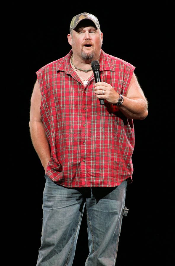 Larry the Cable Guy Performs Editorial Image - Image of whitney ...