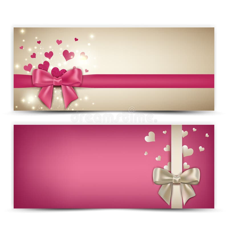 Las banderas de la tarjeta del día de San Valentín stock de ilustración Las banderas de la tarjeta del día de San Valentín stock de ilustración