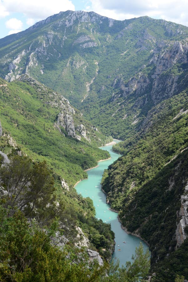 Las gargantas du Verdon en el sur de Francia fotografía de archivo Las gargantas du Verdon en el sur de Francia fotografía de archivo
