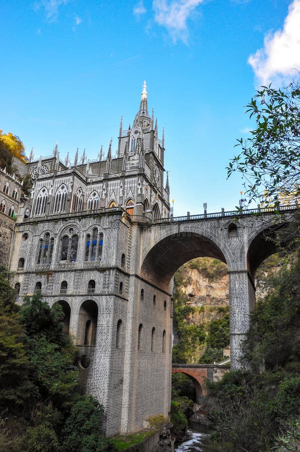 Las Lajas Sanctuary stock photos