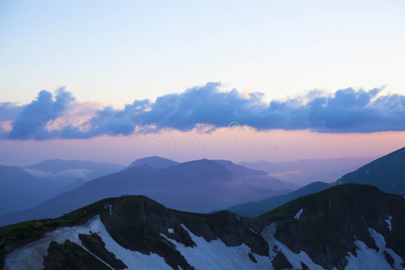 Las montañas del Cáucaso
