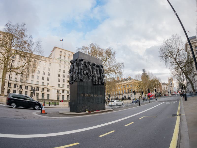 Las mujeres de la estatua del monumento de la Segunda Guerra Mundial fotos de archivo libres de regalías Las mujeres de la estatua del monumento de la Segunda Guerra Mundial fotos de archivo libres de regalías