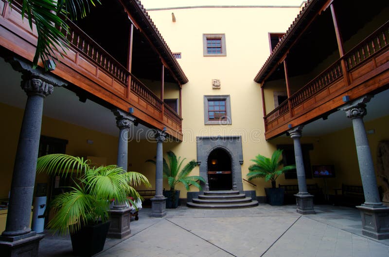 Las Palmas, Gran Canaria, Casa De Dwukropek zdjęcie stock Las Palmas, Gran Canaria, Casa De Dwukropek zdjęcie stock