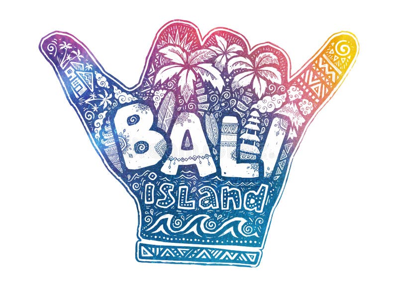 Las personas que practica surf cuelgan símbolo flojo del vector de la mano del shaka con el estilo interior y que practica surf b ilustración del vector Las personas que practica surf cuelgan símbolo flojo del vector de la mano del shaka con el estilo interior y que practica surf b ilustración del vector