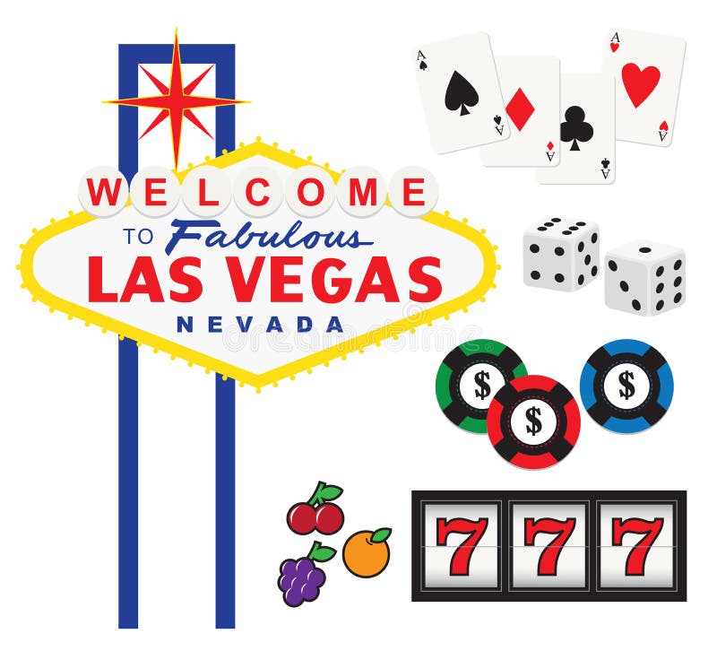 Las Vegas бесплатная иллюстрация Las Vegas бесплатная иллюстрация