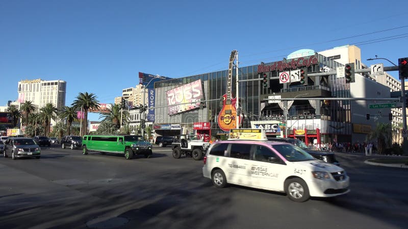 Las Vegas Blvd Sign - Stock Video Footage - Dissolve