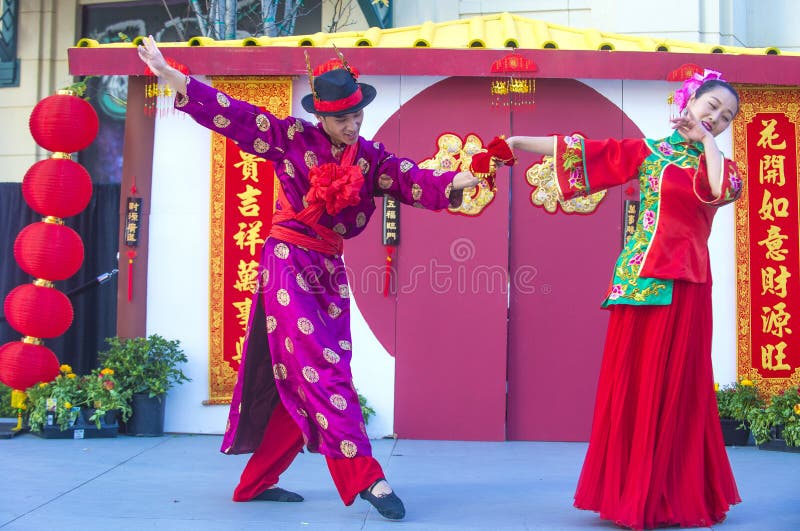 Las Vegas , Chinese New Year Editorial Photography Image of play