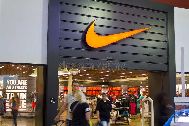 Las Vegas - circa im Juli 2016: Nike Shoes Retail Mall Location Nike ist einer der größten Lieferanten der Welt der Schuhe I