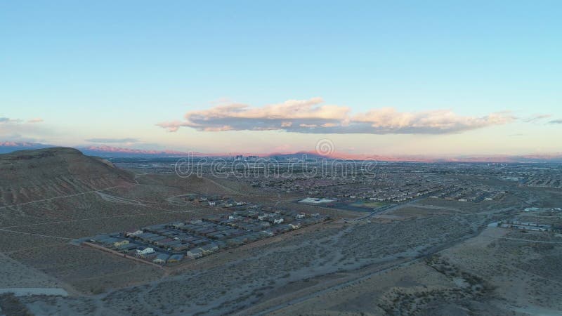 Las Vegas Cityscape Nevada, Stati Uniti Vista aerea