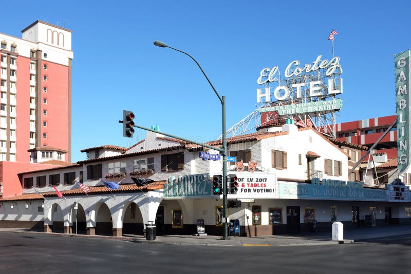 El Cortez Hotel and Casino editorial image. Image of casino - 184735855