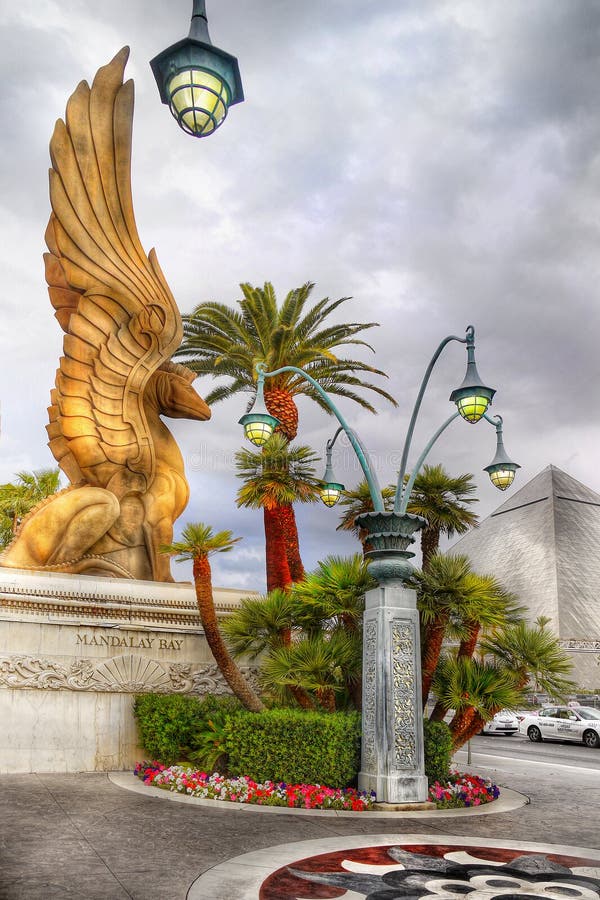 Las Vegas Dragon Mandalay Casino arkivbilder Las Vegas Dragon Mandalay Casino arkivbilder