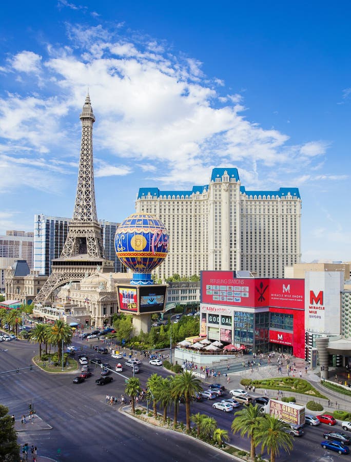 Las Vegas , Paris hotel editorial photography. Image of entertainment -  42314792