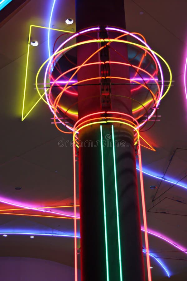 Las Vegas neon lights editorial photo. Image of nevada 1334766