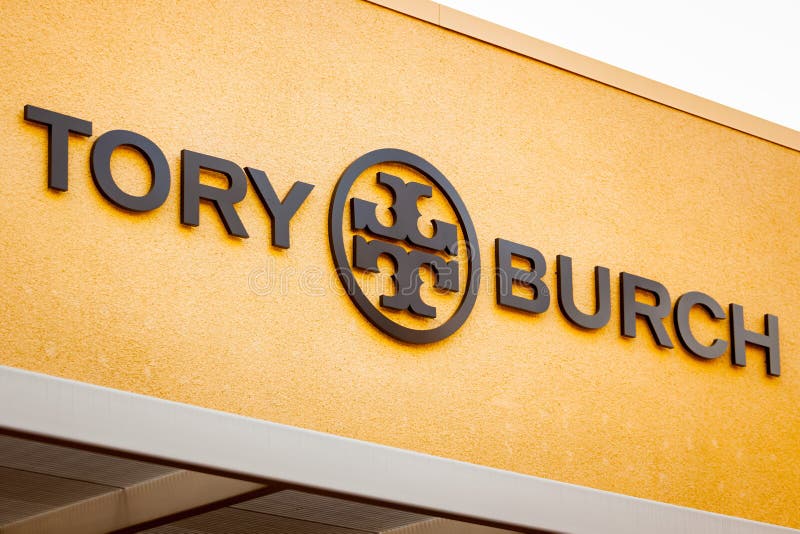 LAS VEGAS, NEVADA - August 22nd, 2016: Tory Burch Logo on Store Editorial  Stock Photo - Image of merchandise, store: 78096033